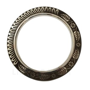 Leaves Steel Designer  kada/ Sikhi kada/ Premium Quality