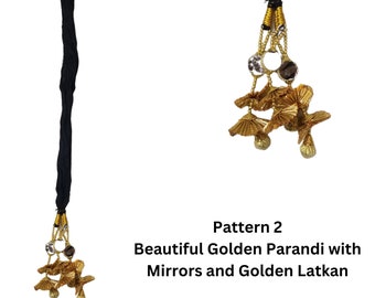 Paranda punjabi para niños: accesorio tradicional de trenza, dori de pelo indio