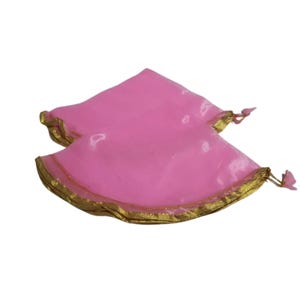 Baby Pink  Wedding Accessories, 2 piece Lap Cover, Indian Wedding Accessories, Hindu Wedding, Shagan Drawstring Bags, Bride & Groom Shagun