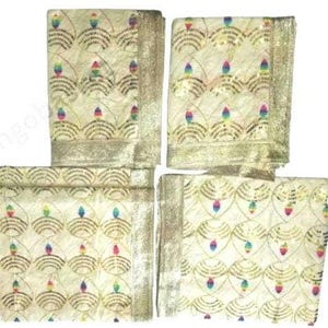 Sunder Rumala Sahib Set: Embroidered Sikh Altar Cloths
