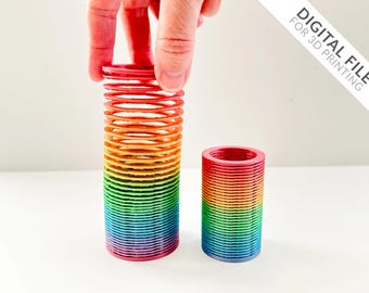 Slinky (2 sizes) - STL Files for 3D Printing