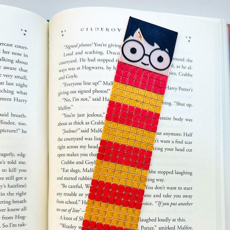HP Bookmark STL File for 3D Printing - Etsy