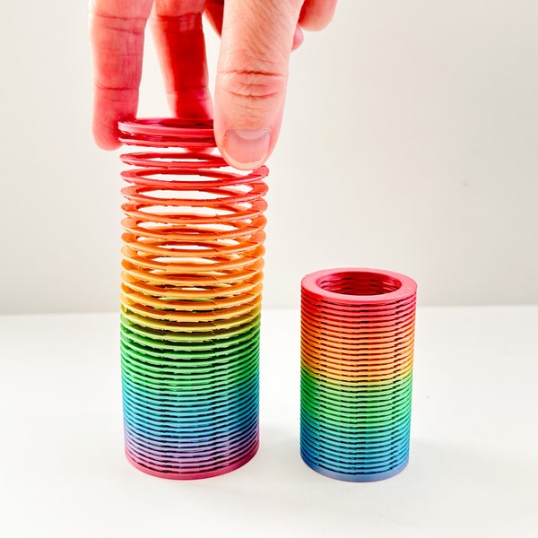 Slinky (2 dimensioni) - File STL per la stampa 3D