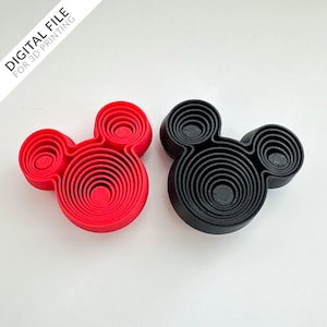 Mouse Layered Fidget Toy - STL File for 3D Printing
