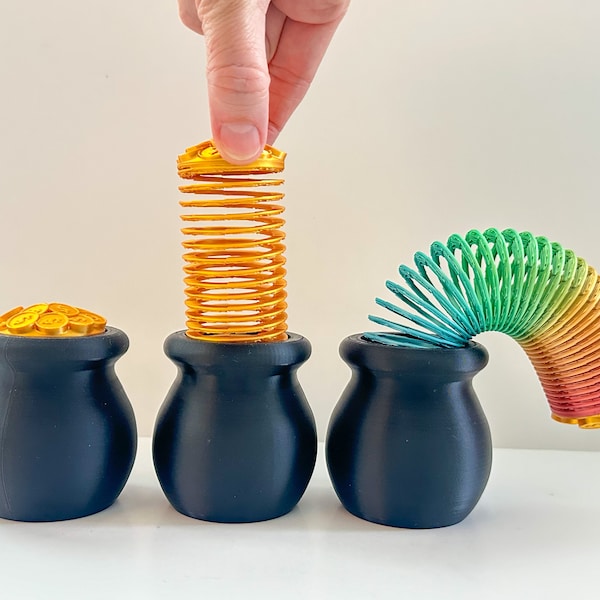 Pot of Gold Slinky - STL Files for 3D Printing