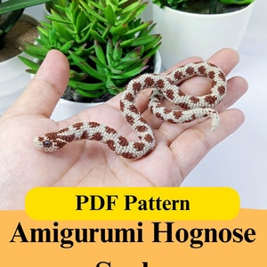 Crochet Snake Pattern Amigurumi Printable PDF Download Crochet Guide