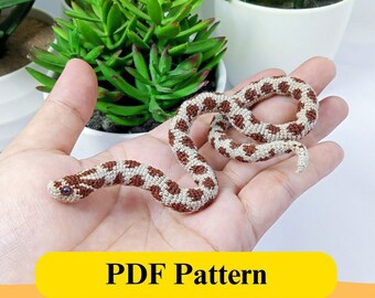 Crochet Snake Pattern Amigurumi Printable PDF Download Crochet Guide