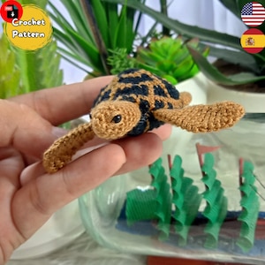 Sea Turtle Crochet Pattern, Crochet Pattern Amigurumi, Printable PDF Pattern