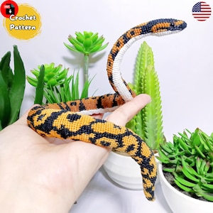 Ball Python Snake Crochet Pattern, Stuffed Animal Pattern, PDF Download, Crochet Ball Python Snake Pattern, Crochet Plush