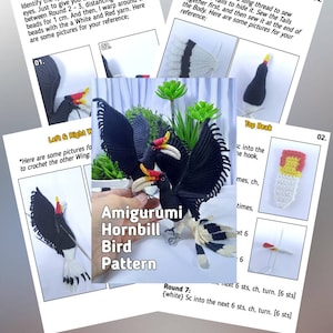 Crochet Bird Pattern Printable