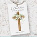 He is Risen Easter Gift Tag, Watercolor Easter Favor Tag, Editable ...