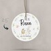 He is Risen - Easter Gift Tag, Watercolor Easter Favor Tag, Editable ...