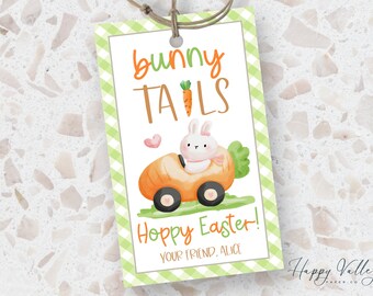 Watercolor Bunny Tails Easter Gift Tag (Printable)