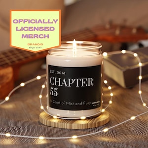 Funny Acotar Candle, Acotar fan gift, acomaf, A court of thorns and roses merch, Velaris Candle, Book Lover Candle, Literary Book Candle
