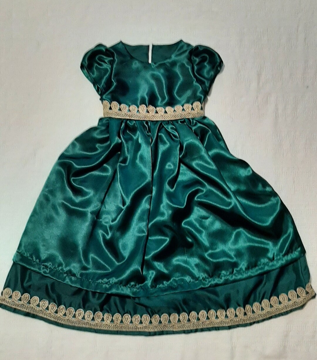 Charming Off The Shoulder Green Tulle Lace Princess Dress,Green Ball Gown Y1118