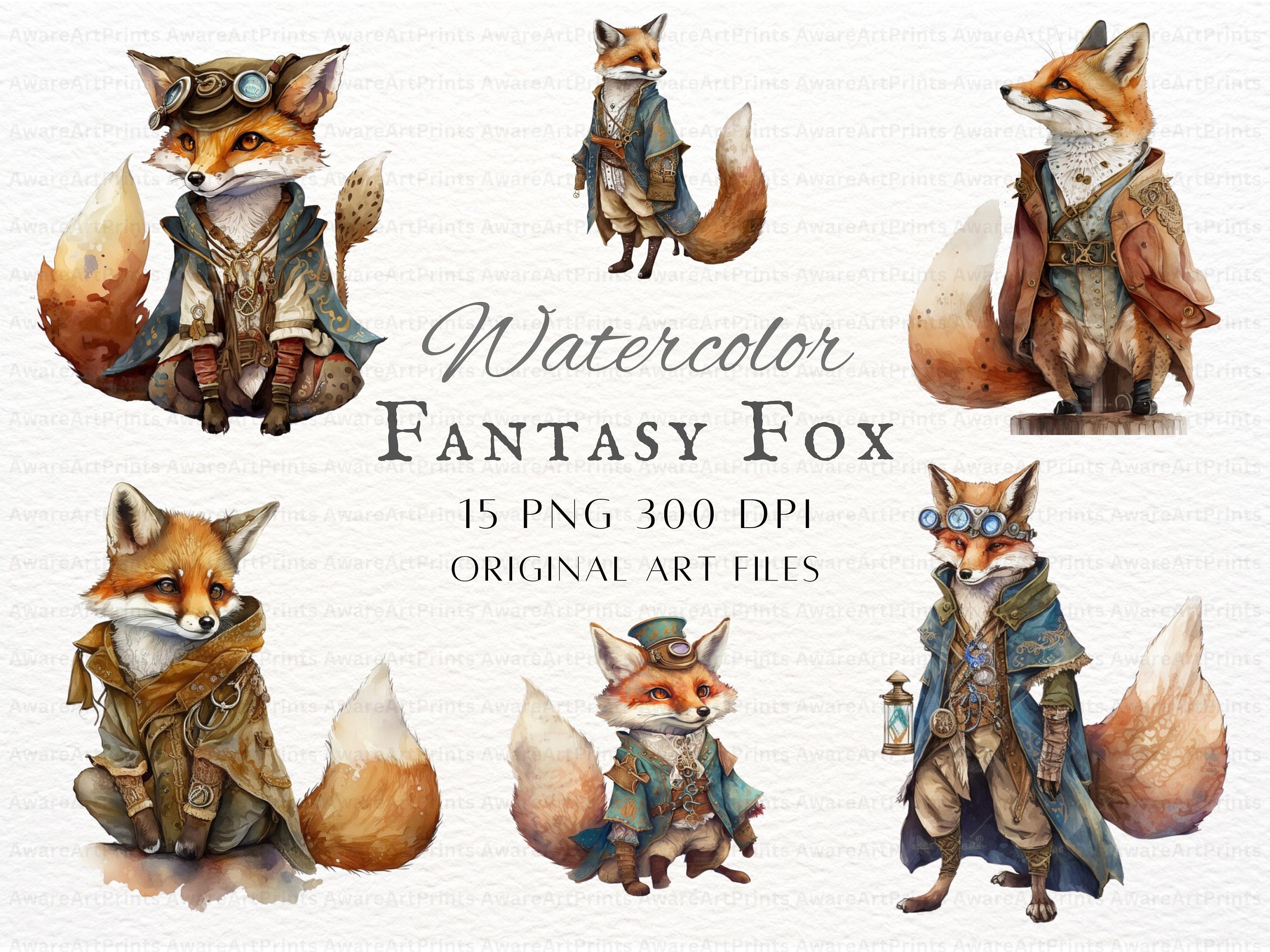 イラスト fox fantasy Fantasy Fox 25pc PNG & JPEG | Fantasy Fox PNG | Fantasy Fox