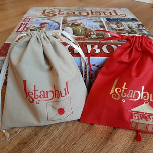 Borsa compatibile con Istanbul (scatola grande o espansione) - accessori per giochi da tavolo