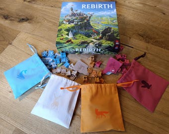 Beutel-Set kompatibel mit Rebirth - Brettspielzubehör