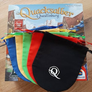 Beutel für Quacksalber - Brettspielzubehör