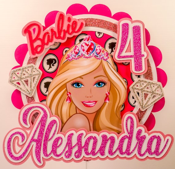 Barbie Be You Edible Cake Topper Image Frame 