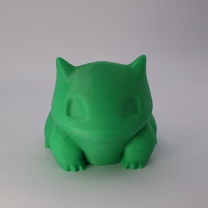 3D gedruckte | Bulbasaur Sukkulenten Übertopf | Einzigartige Pokemon-inspirierte Wohnkultur für Pflanzenliebhaber