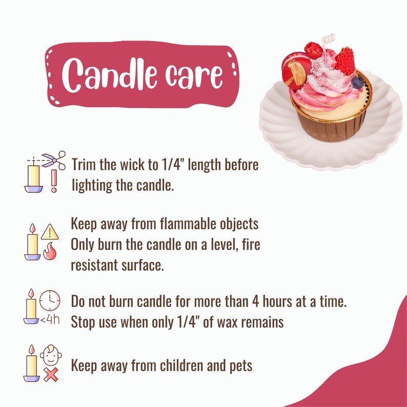 Cupcake Candles Couple Unique Wedding Gift Candle for Best Etsy