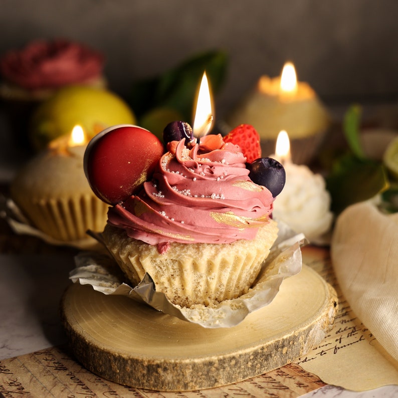 Cupcake Candles Couple Unique Wedding Gift Candle for Best Etsy