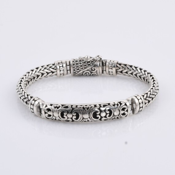 925 Sterling Silver Bali Bracelets