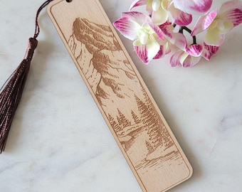 Adventure, Travel, Mountain Wooden Personalized Bookmark, Gifts For Teacher, Gifts For Readers, Gift For Women, mom, sister, aunty,cousin