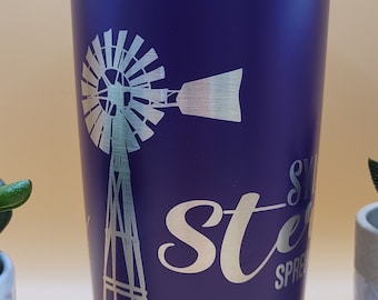 Afrikaans bijbelvers se is sterk lasergegraveerde 20oz dubbelwandige geïsoleerde beker Reismok, aangepaste naadloze beker, cadeau voor leraar