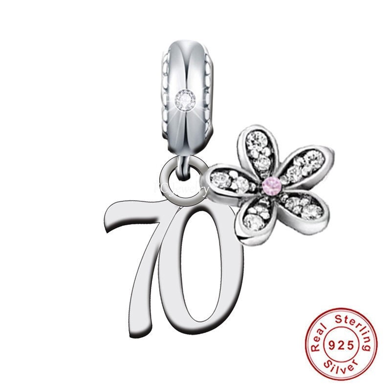 70th Birthday Celebration, 925 Sterling Silver 70th Birthday