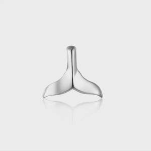 Whale Tail  Ocean Dangle Pendant925 Silver Charm European style Necklace Whale Charm 2 Sizes to choose