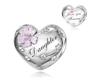 Bracciale Con Ciondolo In Argento Sterling 925 "Mamma - Foto 8