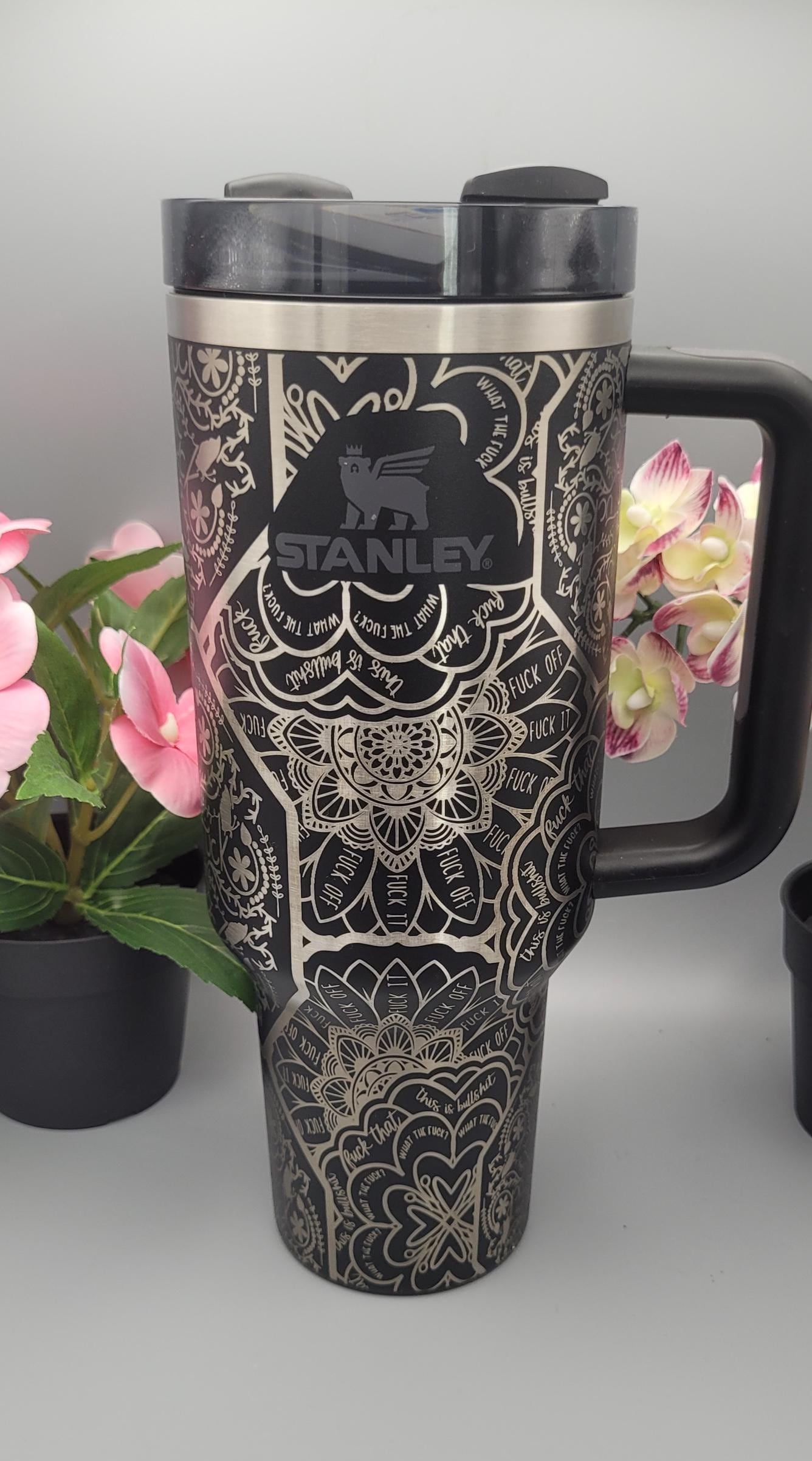 セール3Dアートヘルゲ・シュナイダー(エンターテイナー) インテリア おしゃれ Original Stanley Swear, Swearing, F**k Mandela, Cuss ,40oz Gift