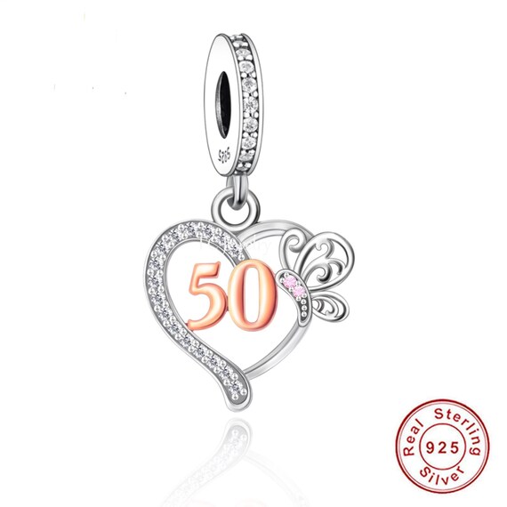 50th Birthday Celebration, 925 Sterling Silver 50th Birthday