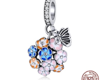 Ciondolo Donna Dodo Fiore Di Ciliegio Oro Rosa 9Kt DMFIO/G/RO/9/K - Foto 5