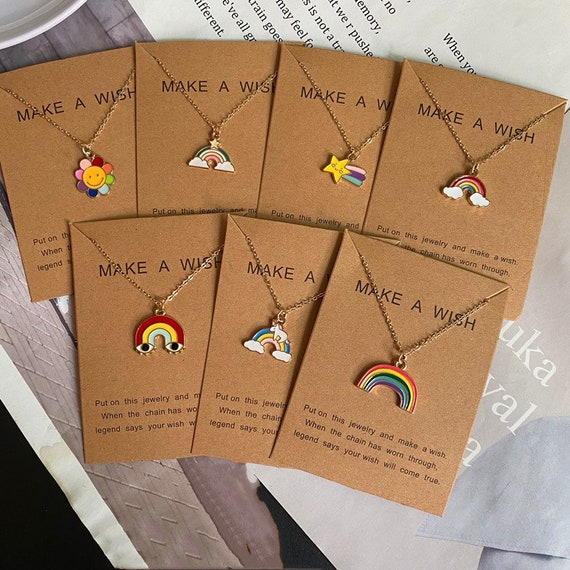 Wish friendship necklaces top