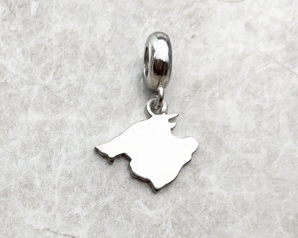 Mallorca Charm ,spanish Island, Majorca Charm 925 Silver Charm