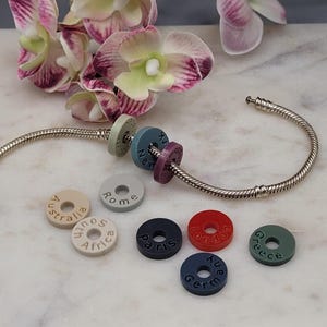 Country City Town Travel Tokens for Bracelets and Necklaces Engraved Travel Rings, Travel Gift Made from Acrylic