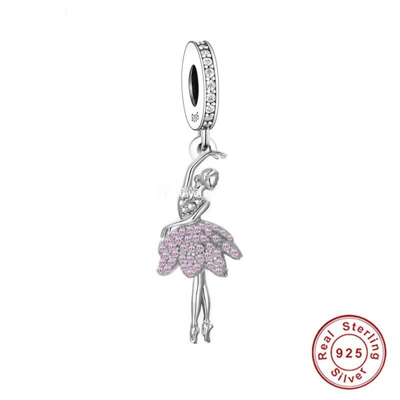 Dance charms for pandora bracelet hot sale
