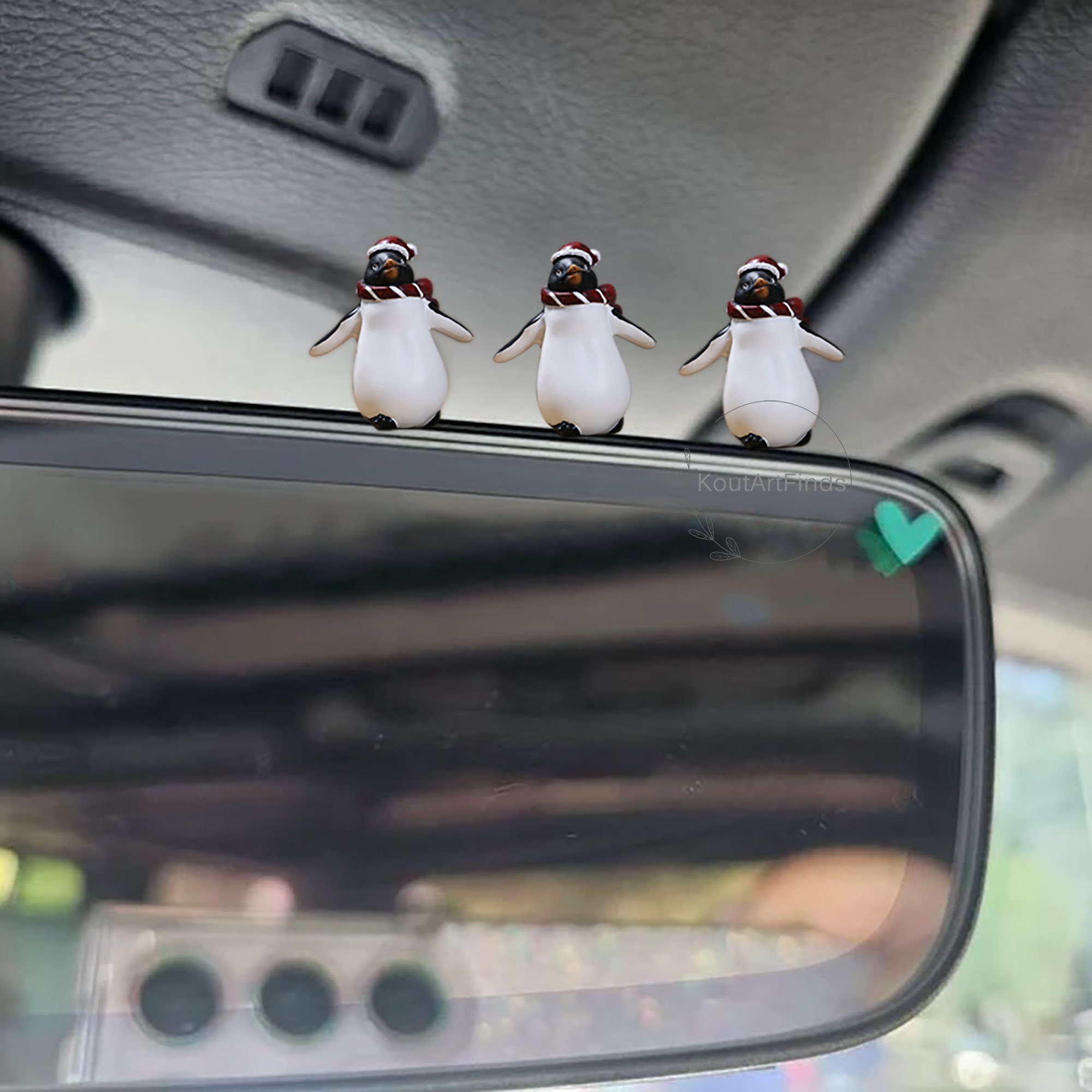 Pinguin-schwingende Auto-Verzierung