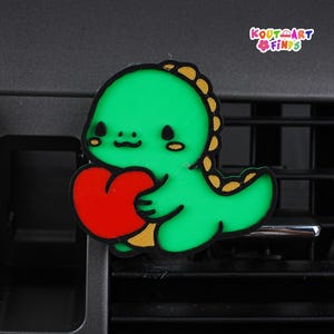 3D Printed Squirrel Dinosaur Car Air Fresheners, Colorful Squirrel Car Air Vent Clips, Cartoon Cute Animal Vent Clips Charms for New Car