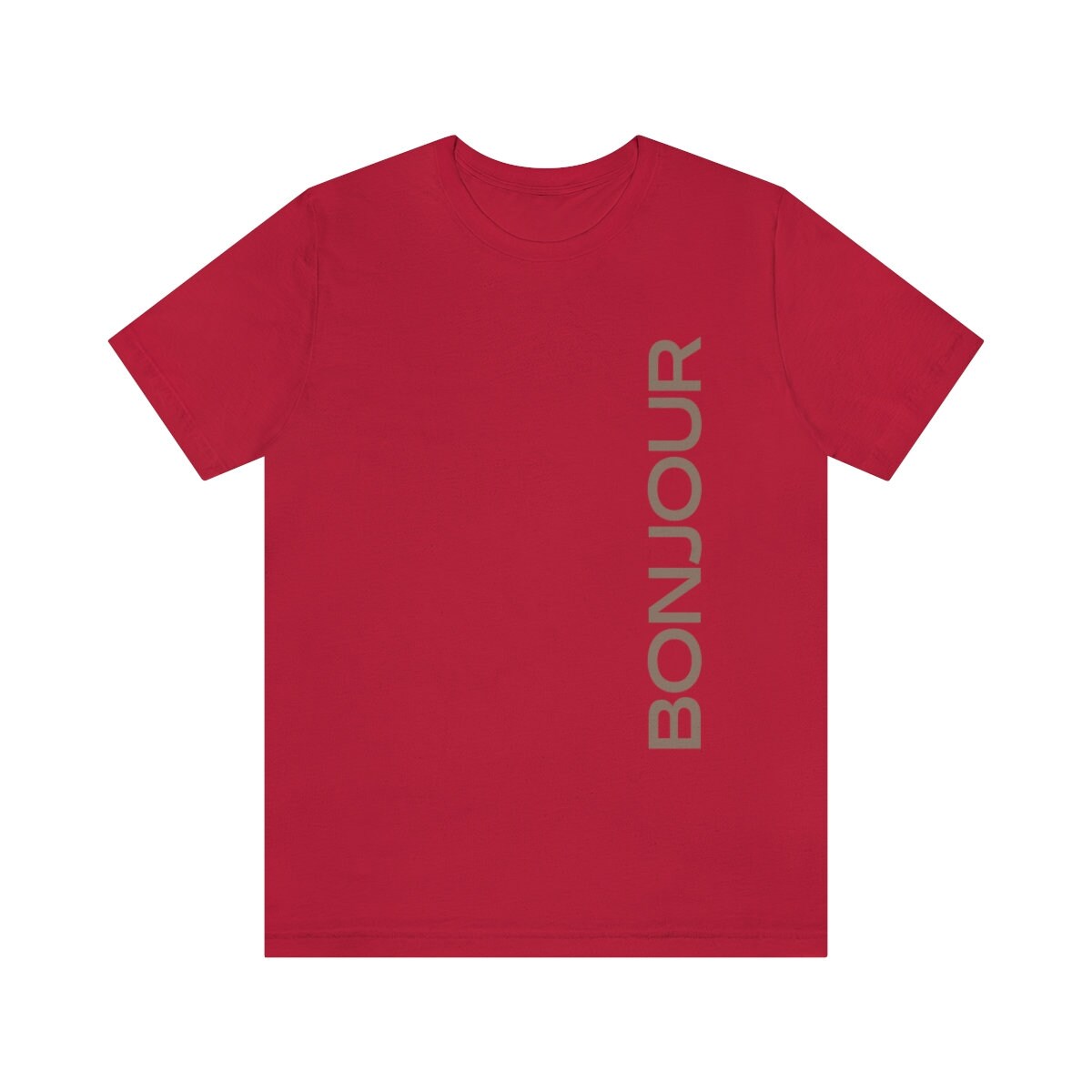 Bonjour Unisex Jersey Short Sleeve Tee - Etsy