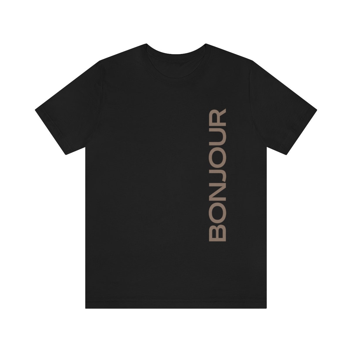 Bonjour Unisex Jersey Short Sleeve Tee - Etsy