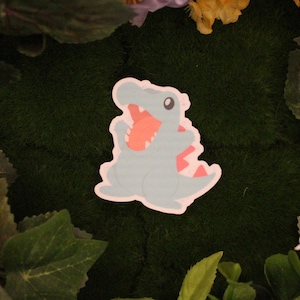 Totodile Vinyl Sticker (Waterproof)