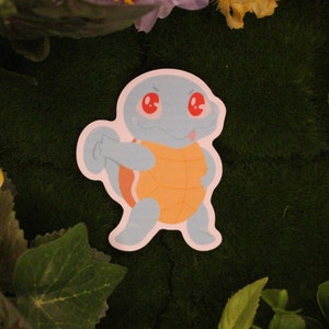 Squirtle Vinyl Sticker (Waterproof)