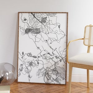 Line Drawing,Line Art, Drawing, Printable Wall Art, Digital Print, Neutral Wall Art, Abstract Art Print, Instant Download, Minimalist Poster