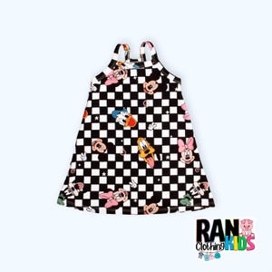 thank you Cami Summer Dress Spaghetti Strap, Baby Girl Camisole Dress, Girl Cami Dress, Girls Print Cami Dress, Girl Tank Dress