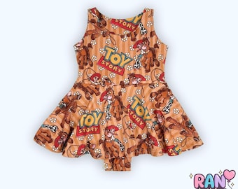 Toy Story Tank Bodysuit, Toy Story Friends Baby Romper, Woody Buzz Jessie Toddler Leotard, Disney Vacation Outfit, Sleeveless Bodysuit