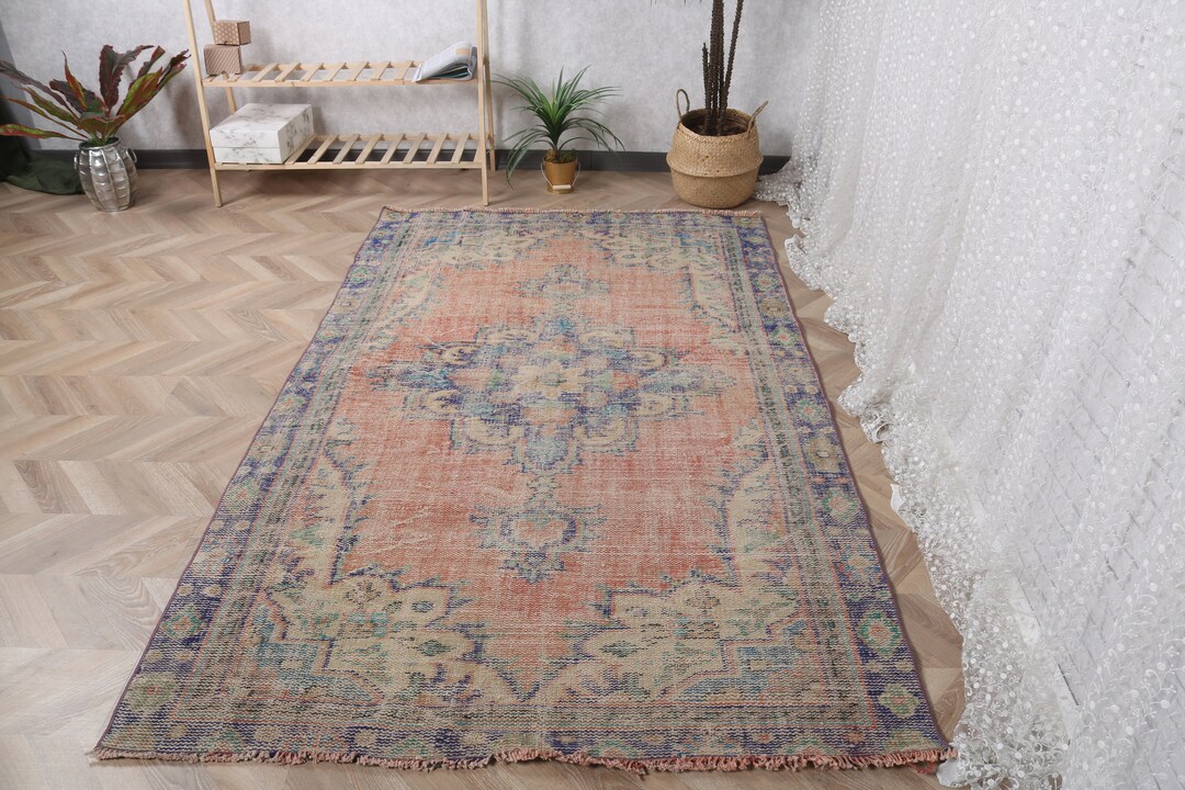 Turkish Area Rug Texture Area Rug Vintage Rug Turkish Rug Anatolian Rug Rugs for - Etsy